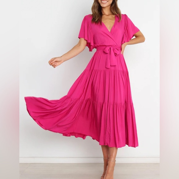 Petal & Pup Dresses & Skirts - Petal & Pup Barker Dress Pink